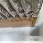 Łóżko kontynentalne WOOD CLASSIC KING 180x200 - Tilia 11 - jasny brązowy - OUTLETU