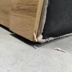 Łóżko kontynentalne WOOD CLASSIC KING 180x200 - Tilia 11 - jasny brązowy - OUTLETU