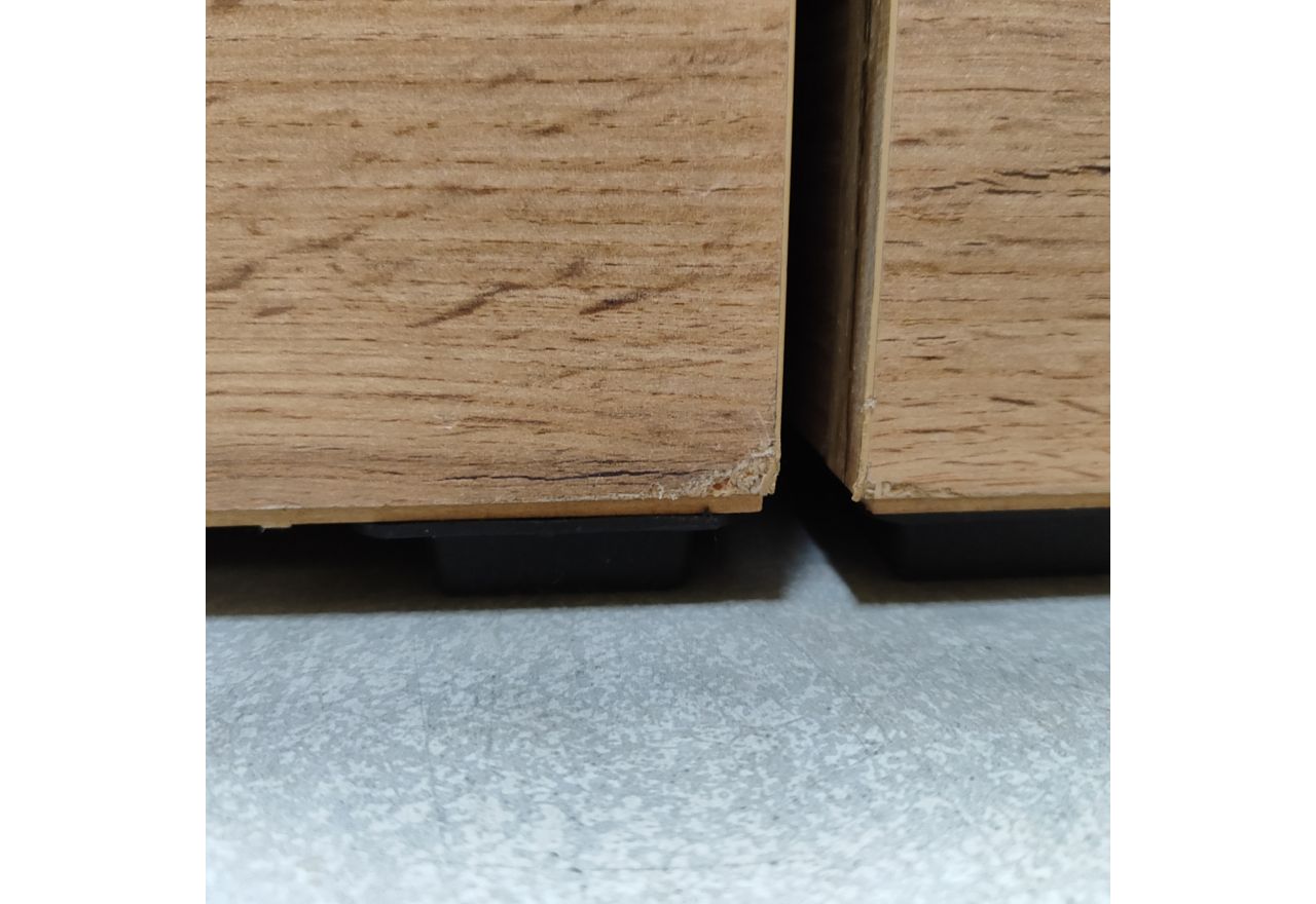 Łóżko kontynentalne WOOD CLASSIC KING 180x200 - Tilia 11 - jasny brązowy - OUTLETU