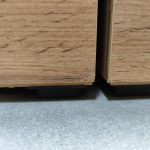 Łóżko kontynentalne WOOD CLASSIC KING 180x200 - Tilia 11 - jasny brązowy - OUTLETU