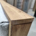 Łóżko kontynentalne ALBERO 3 200x200 - Matana 01 - jasny szary - OUTLETU