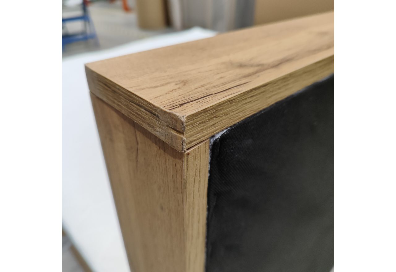 Łóżko kontynentalne ALBERO 3 200x200 - Matana 01 - jasny szary - OUTLETU