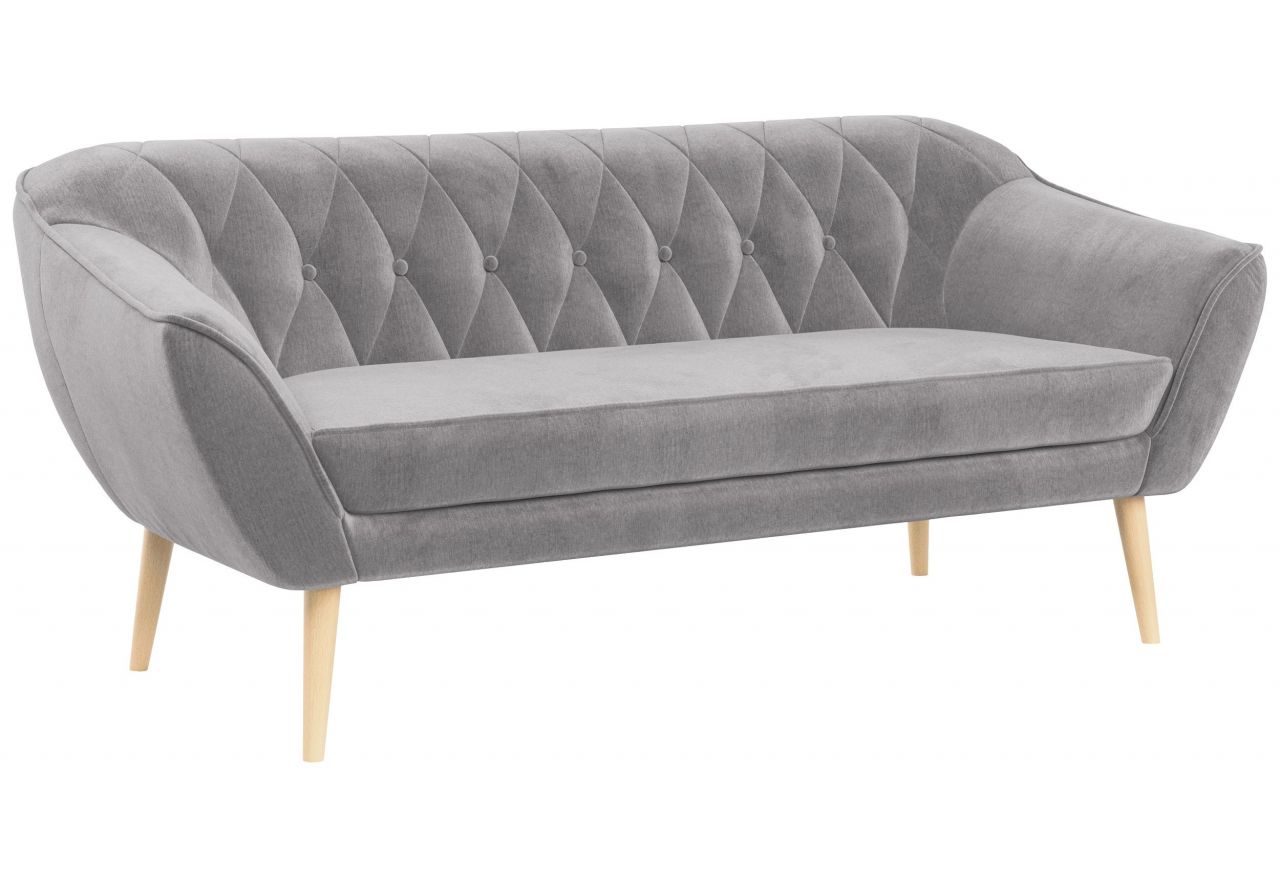 Sofa PIRS 3 - Monolith 84 - jasny szary - OUTLET