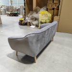 Sofa PIRS 3 - Monolith 84 - jasny szary - OUTLET