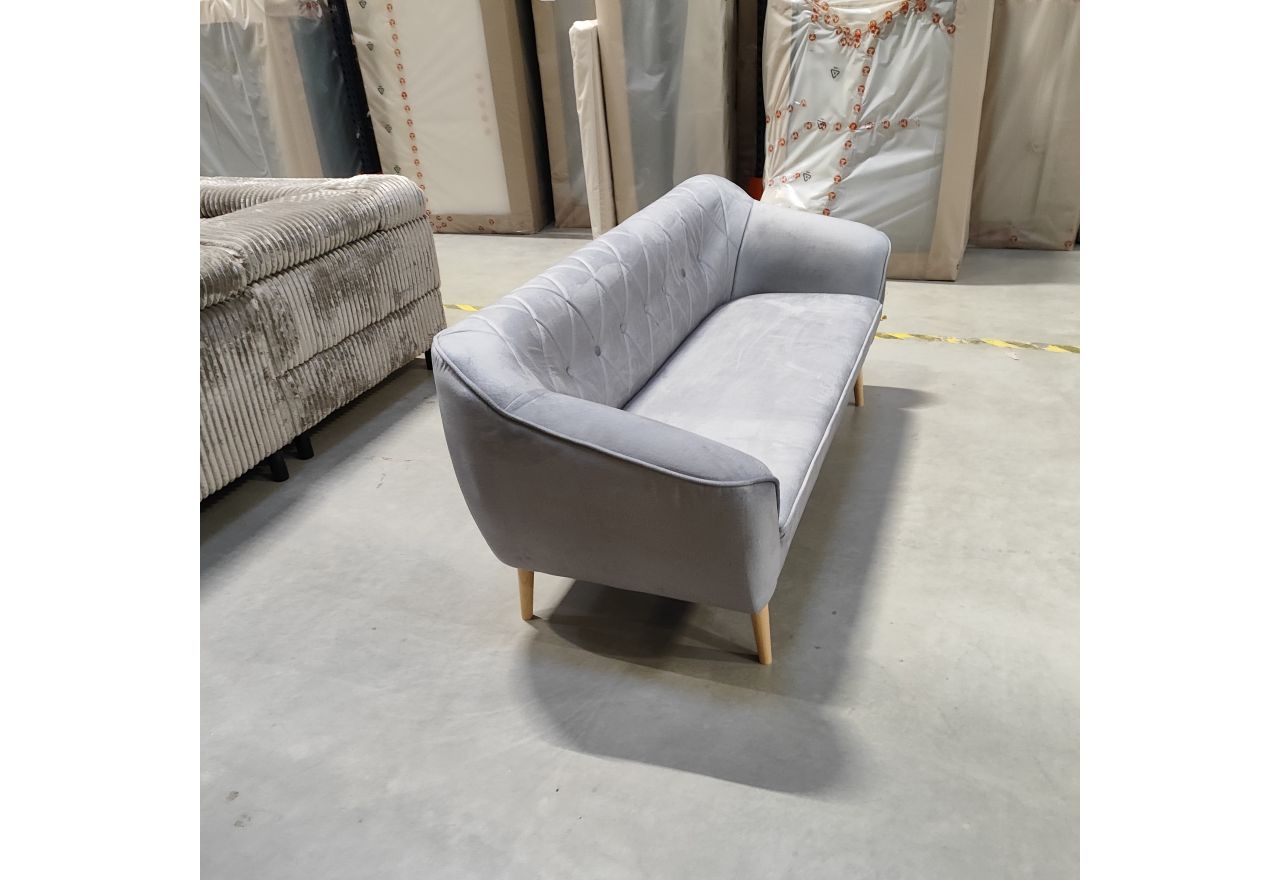 Sofa PIRS 3 - Monolith 84 - jasny szary - OUTLET