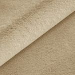 Łóżko tapicerowane CORIVO CLASSIC 140x200 - materac pocket - beżowy, plusz