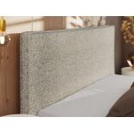 Łóżko tapicerowane CORIVO CLASSIC 180x200 - beżowy, struktura