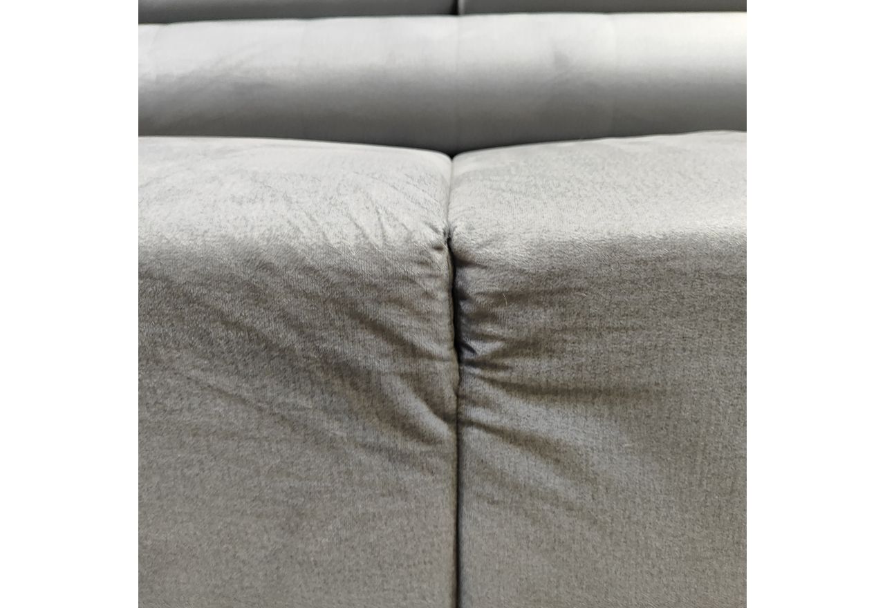 Narożnik z elektrycznym sterowaniem RILASSO L - Monolith 84 - jasny szary - OUTLETU