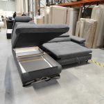 Narożnik PETER L - Matana 05 - ciemny szary - OUTLETU