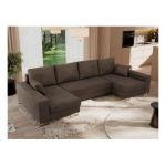 Narożnik DORIAN U - Monolith 15 - brązowy - OUTLET