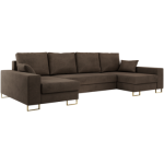 Narożnik DORIAN U - Monolith 15 - brązowy - OUTLET