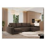 Narożnik DORIAN U - Monolith 15 - brązowy - OUTLET