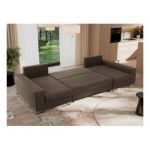 Narożnik DORIAN U - Monolith 15 - brązowy - OUTLET