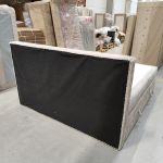 Łóżko kontynentalne TILIANO KING 200x200 - Tilia 01 - beżowy - OUTLETU