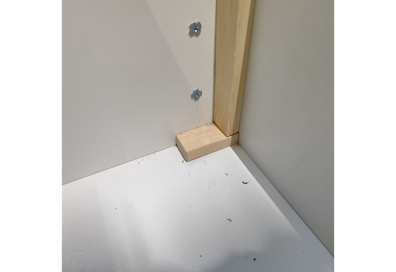 Łóżko kontynentalne MIREN DUO 200x200 - Matana 17 - beżowy - OUTLETU