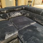 Narożnik PETER L - Lapit 19 - czarny - OUTLETU