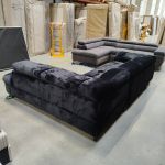 Narożnik PETER L - Lapit 19 - czarny - OUTLETU