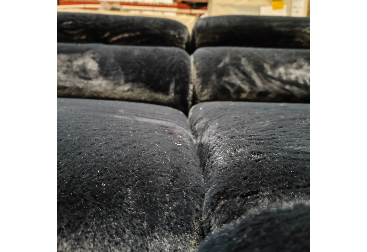 Narożnik PETER L - Lapit 19 - czarny - OUTLETU