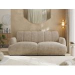 Sofa GERRA - beżowy, szenil grubo tkany