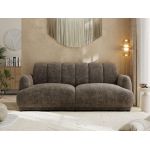 Sofa GERRA - brązowy, szenil grubo tkany