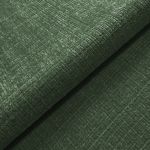 Sofa GERRA - ciemnozielony, szenil grubo tkany