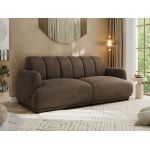 Sofa GERRA - brązowy, welwet