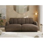 Sofa GERRA - brązowy, welwet