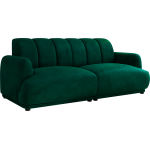 Sofa GERRA - ciemnozielony, welwet