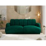 Sofa GERRA - ciemnozielony, welwet