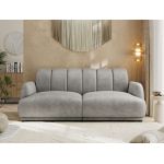 Sofa GERRA - jasnoszary, welwet