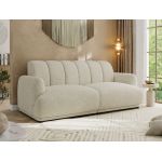 Sofa GERRA - kremowy, struktura