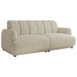 Sofa GERRA - kremowy, struktura