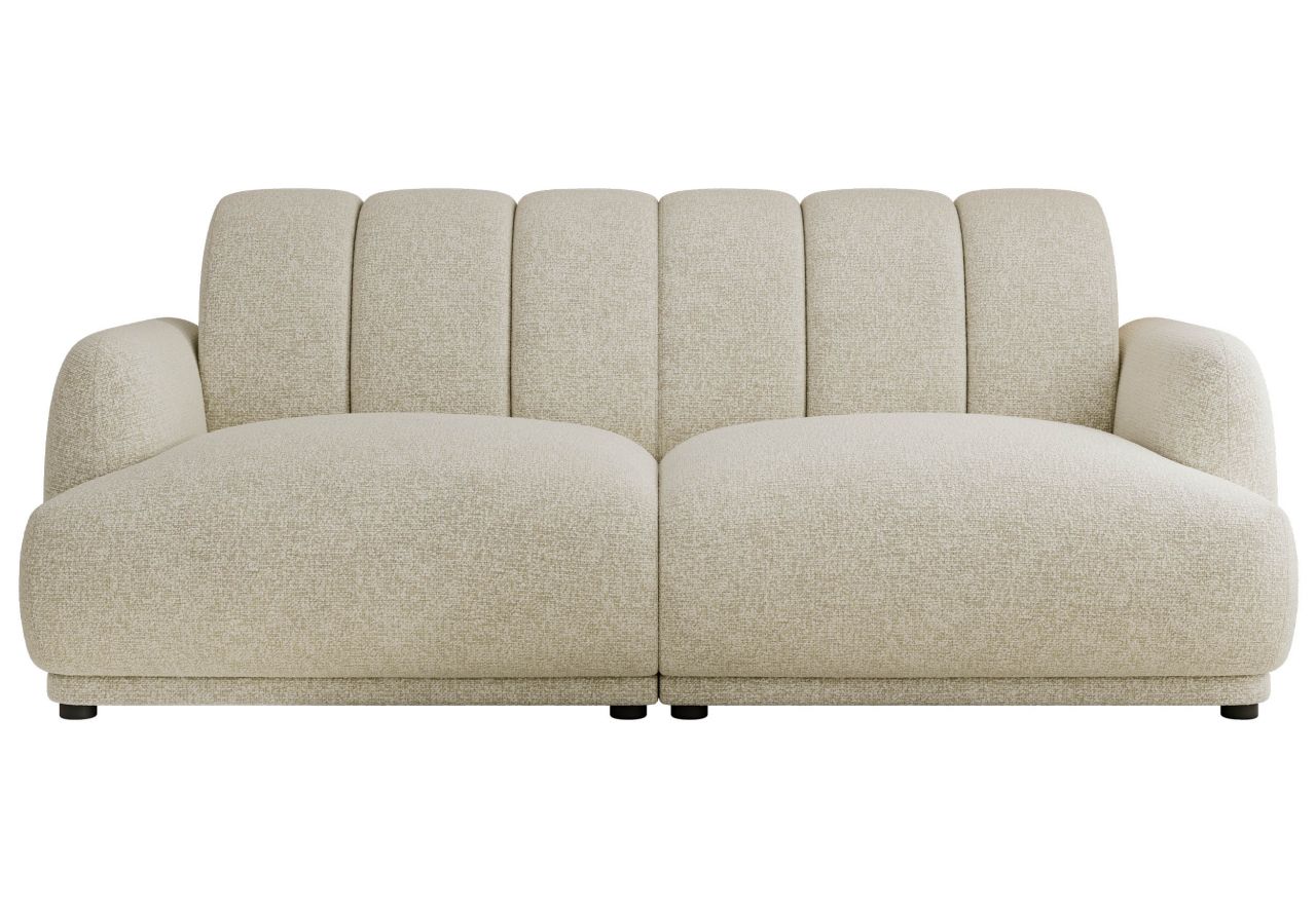 Sofa GERRA - kremowy, struktura