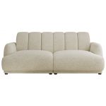 Sofa GERRA - kremowy, struktura
