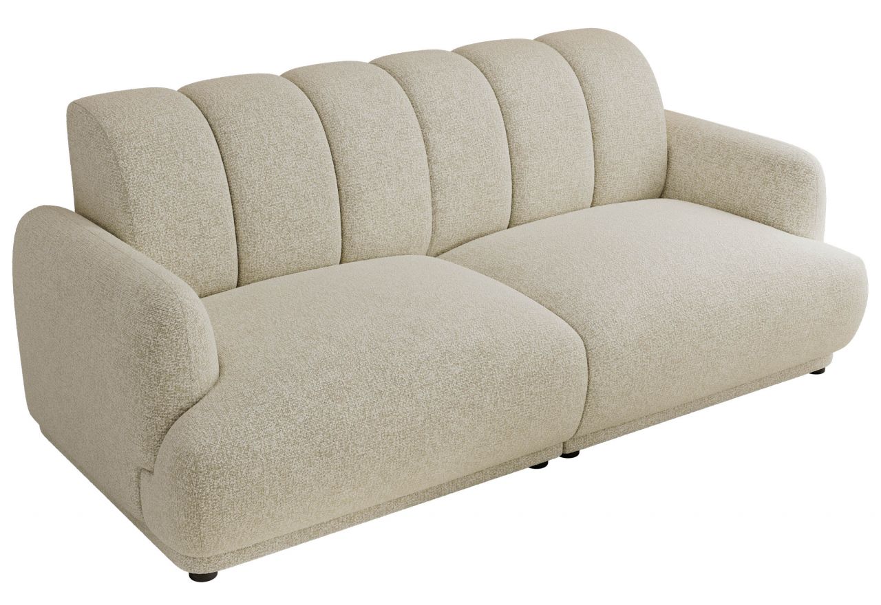 Sofa GERRA - kremowy, struktura