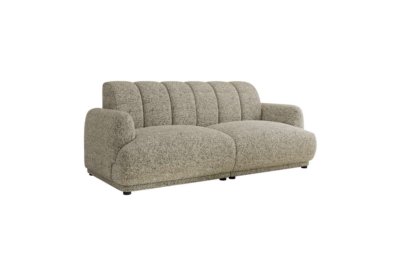 Sofa GERRA - beżowy, struktura