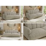 Sofa GERRA - beżowy, struktura