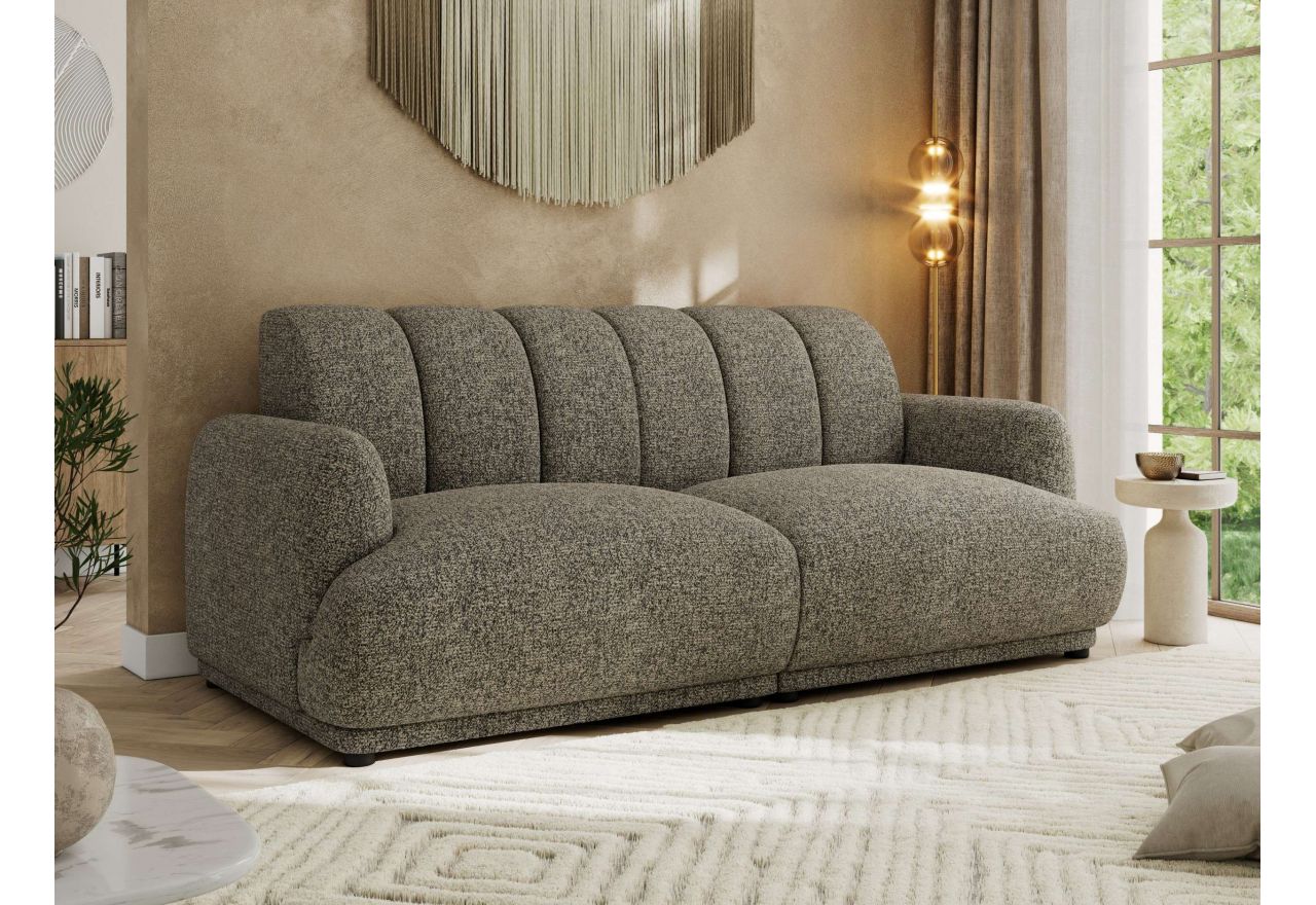 Sofa GERRA - szary, struktura