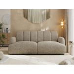 Sofa GERRA - ciemnobeżowy, struktura