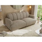 Sofa GERRA - ciemnobeżowy, struktura