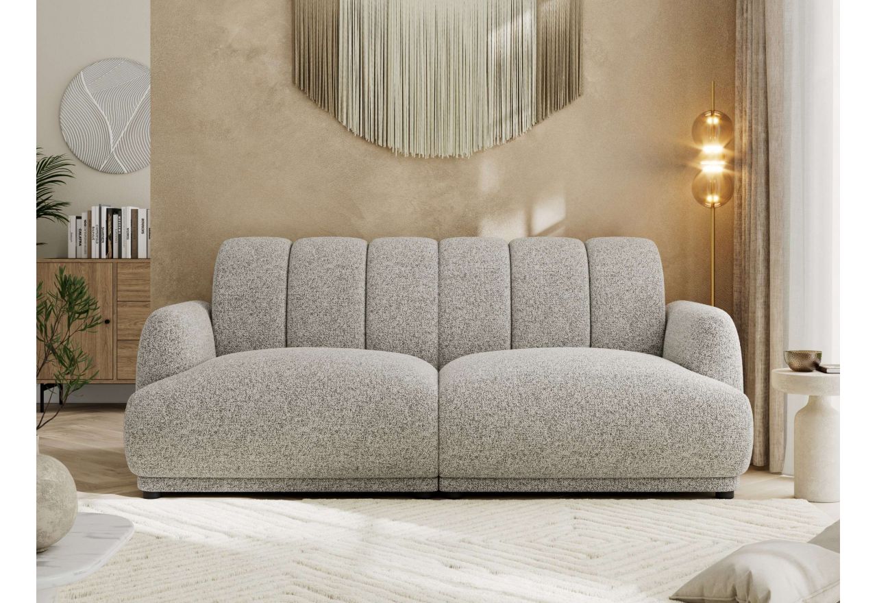 Sofa GERRA - jasnoszary, struktura