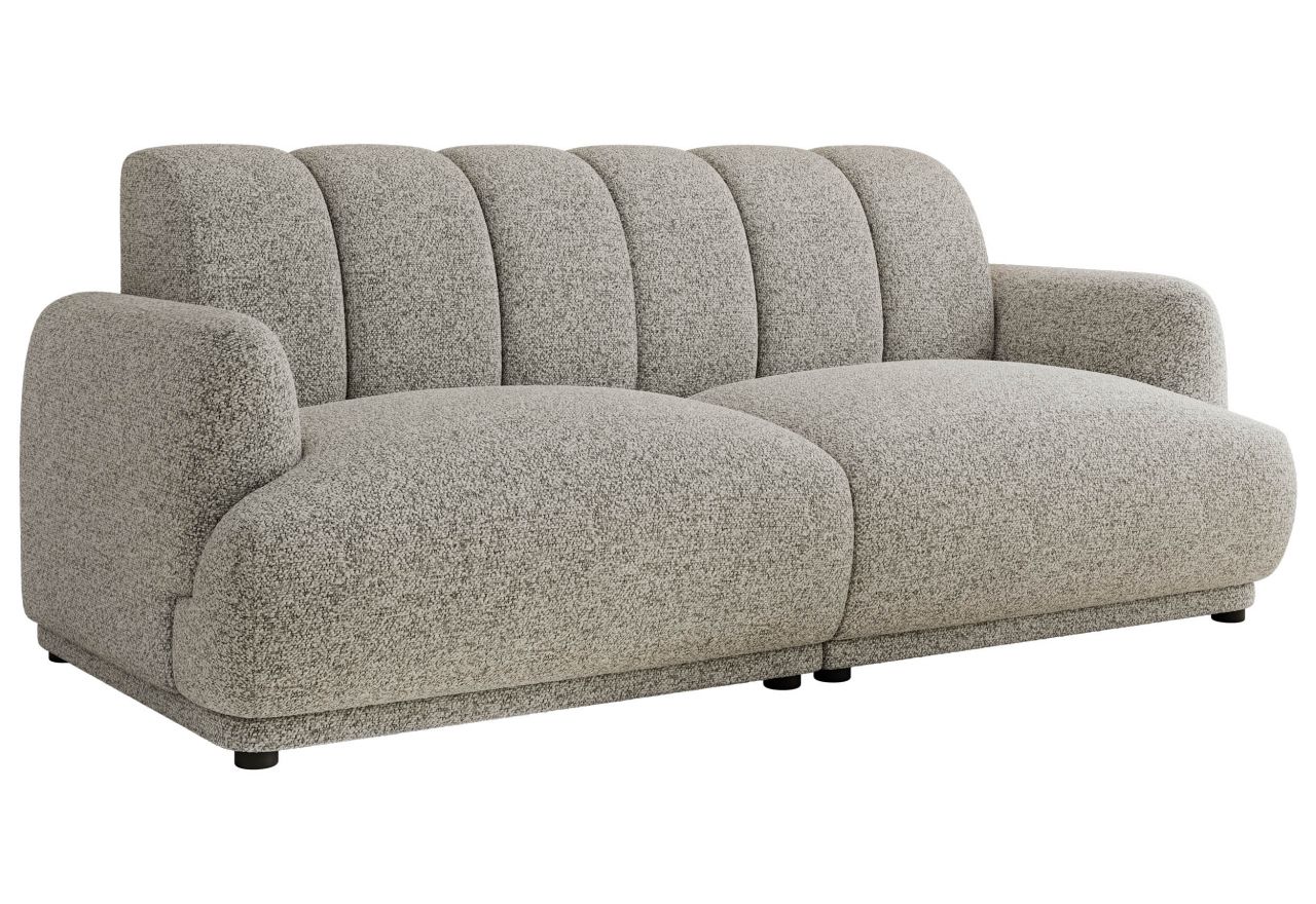 Sofa GERRA - jasnoszary, struktura
