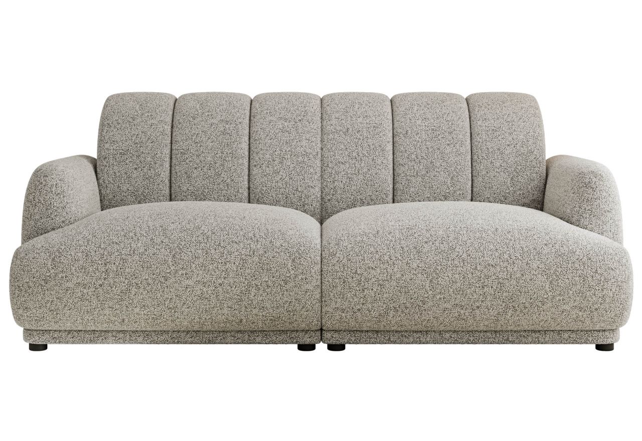 Sofa GERRA - jasnoszary, struktura