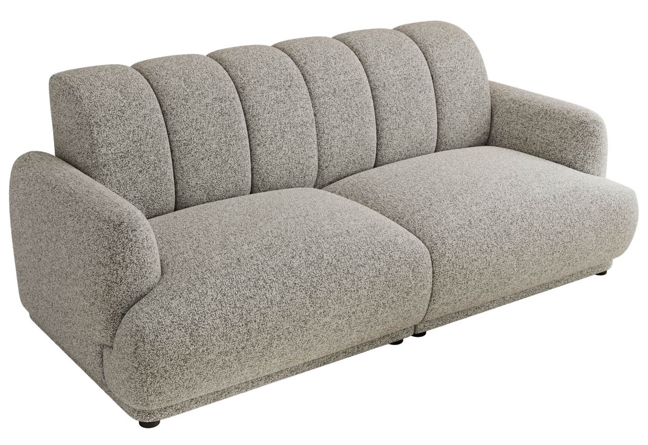Sofa GERRA - jasnoszary, struktura