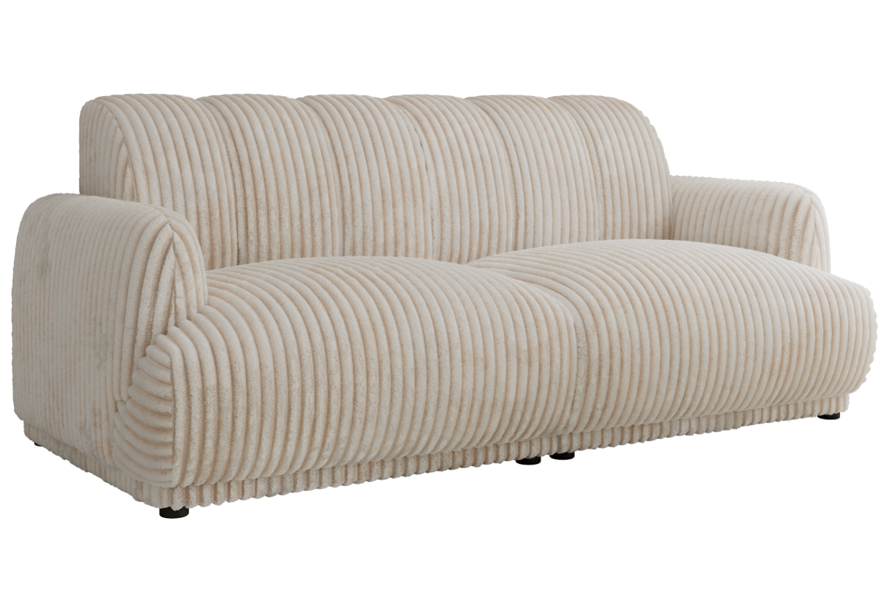 Sofa GERRA - beżowy, sztruks