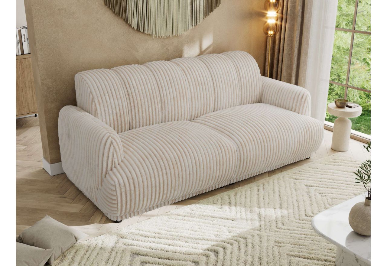Sofa GERRA - beżowy, sztruks
