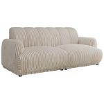 Sofa GERRA - beżowy, sztruks