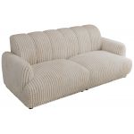 Sofa GERRA - beżowy, sztruks