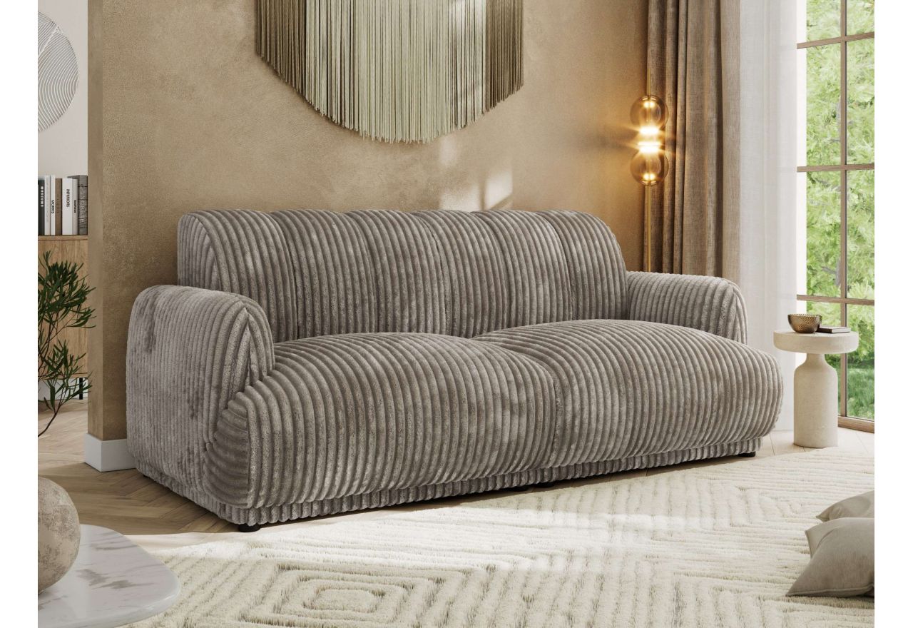 Sofa GERRA - jasnobrązowy, sztruks