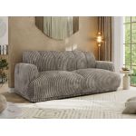 Sofa GERRA - jasnobrązowy, sztruks